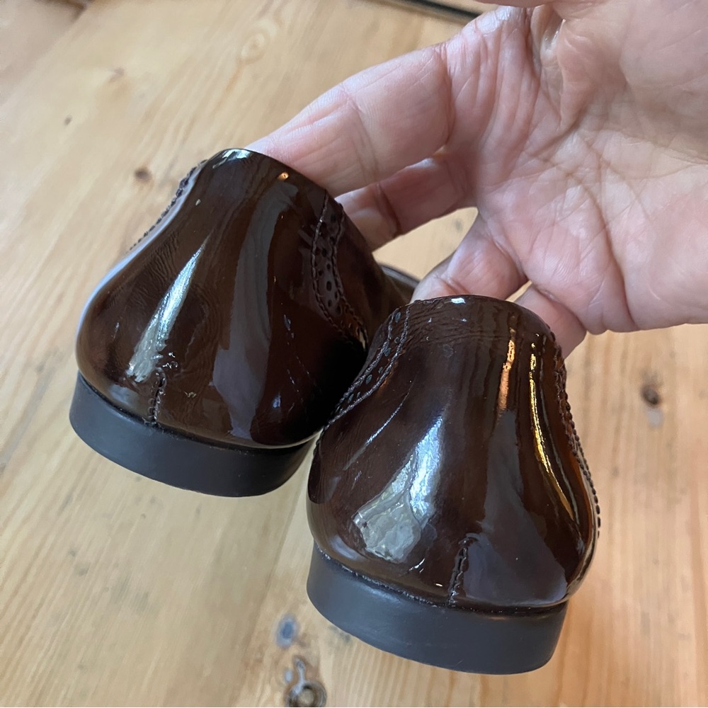 L.L. Bean Dark Brown Leather Flats - Picture 7 of 15